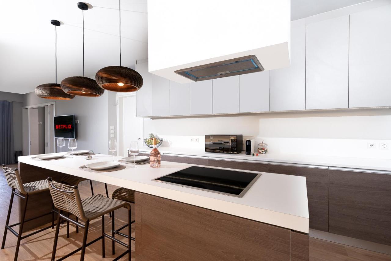 Blue Avra Apartment By A&D Properties Pórto Ráfti Exteriör bild